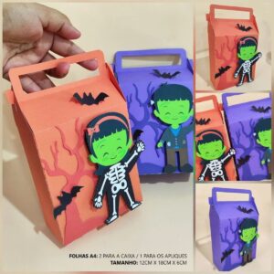 maletinha de halloween studio e pdf papelaria personalizada