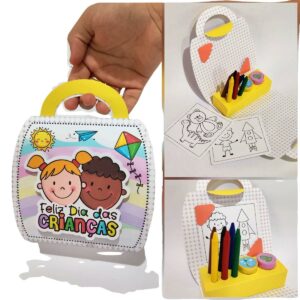 maletinha dia das criancas studio e pdf decoracao