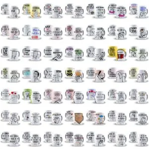 Mega Pack Estampas Caneca Flork Frases Artes Engraçadas 15 Mega Pack Estampas Caneca Flork Frases Artes Engraçadas