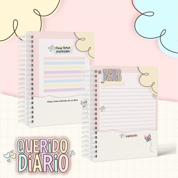 Meu Querido Diário Menina 08 - Arquivo Digital