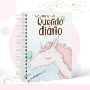 Meu Querido Diário Menina - Modelo 3 - Arquivo Digital
