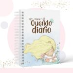 Meu Querido Diário Menina - Modelo 4 - Arquivo Digital 9 Meu Querido Diário Menina - Modelo 4 - Arquivo Digital