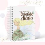 Meu Querido Diário Menina - Modelo 5 - Arquivo Digital 8 Meu Querido Diário Menina - Modelo 5 - Arquivo Digital