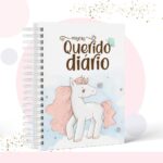 Meu Querido Diário Menina - Modelo 7 - Arquivo Digital
