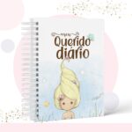Meu Querido Diário Menina - Modelo 8 - Arquivo Digital 10 Meu Querido Diário Menina - Modelo 8 - Arquivo Digital