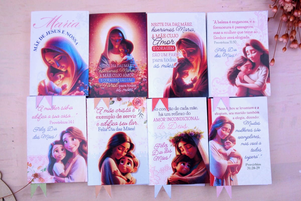Mini Bíblia BIS Dia das Mães arquivo digital no Canva 3 Mini Bíblia BIS Dia das Mães arquivo digital no Canva - Imagem 3