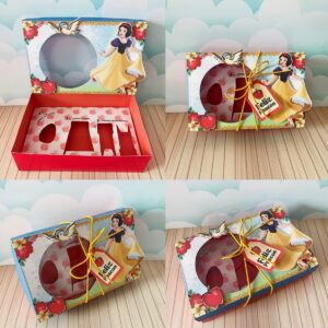 Kit Digital Caixa Mini Confeiteiro Branca de Neve 20 mini confeiteiro branca de neve arquivo digital 1