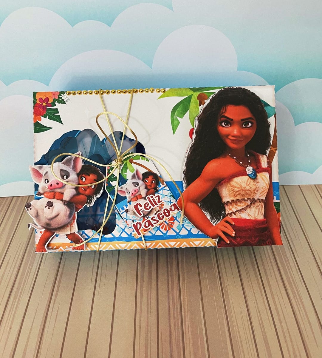 Caixa Mini Confeiteiro Moana Kit Digital para Corte 5 Caixa Mini Confeiteiro Moana Kit Digital para Corte - Imagem 5
