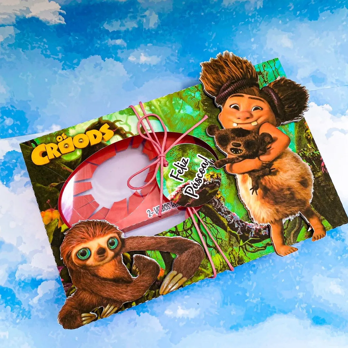 Mini Confeiteiro Os Croods - Arquivo Digital 1 Mini Confeiteiro Os Croods - Arquivo Digital