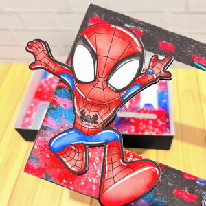 mini confeiteiro pascoa homem aranha cute arquivo digital