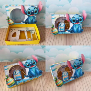 Kit Digital Caixa Mini Confeiteiro Stitch Arquivo de Corte 23 mini confeiteiro stitch arquivo digital