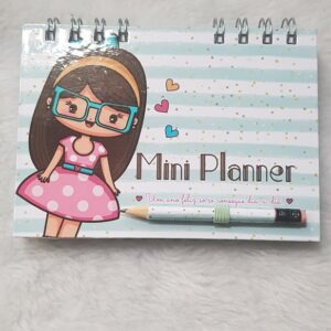 Mini Planner Menina - Arquivo Digital