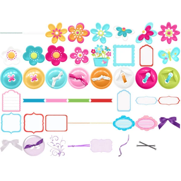 Moana Kit Digital Scrapbook Png Impressão Ilustrações Artes