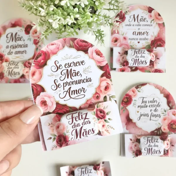 Modelo Floral Delicado para Dia das Mães PDF
