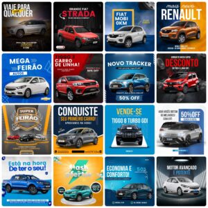 Modelos Canva Concessionária 30 Templates Editáveis + Bônus