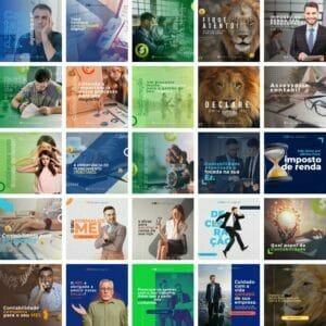 Modelos Canva Contabilidade Contabil 50 Templates Editáveis + Bônus