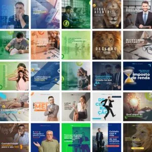 Modelos Canva Contabilidade Contabil 50 Templates Editáveis + Bônus