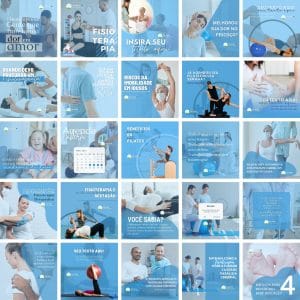 Modelos Canva Fisioterapia 25 Templates Editaveis Bonus