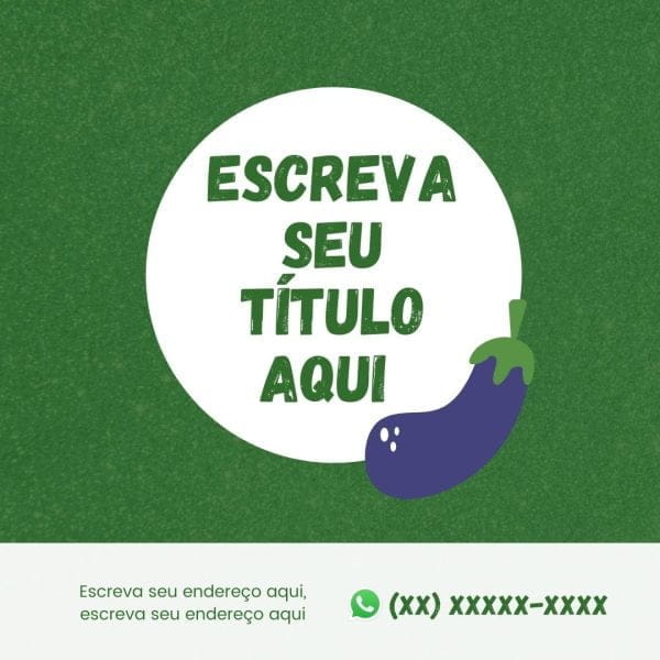Modelos Canva Hortifruti Sacolão Feira 12 Templates Editáveis + Bônus