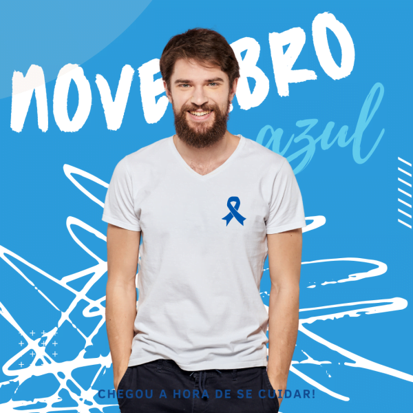 Modelos Canva Novembro Azul 30 Templates Editáveis + Bônus