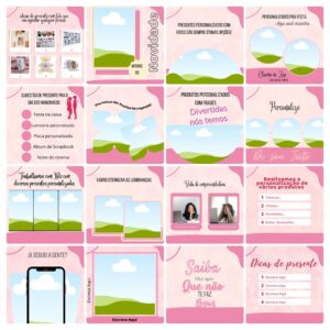 Modelos Canva Personalizados Sublimação 100 Templates Editáveis + Bônus