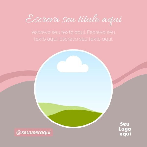 Modelos Canva Salão de Beleza Feminino 10 Templates Editáveis + Bônus