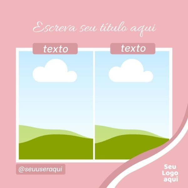 Modelos Canva Salão de Beleza Feminino 10 Templates Editáveis + Bônus