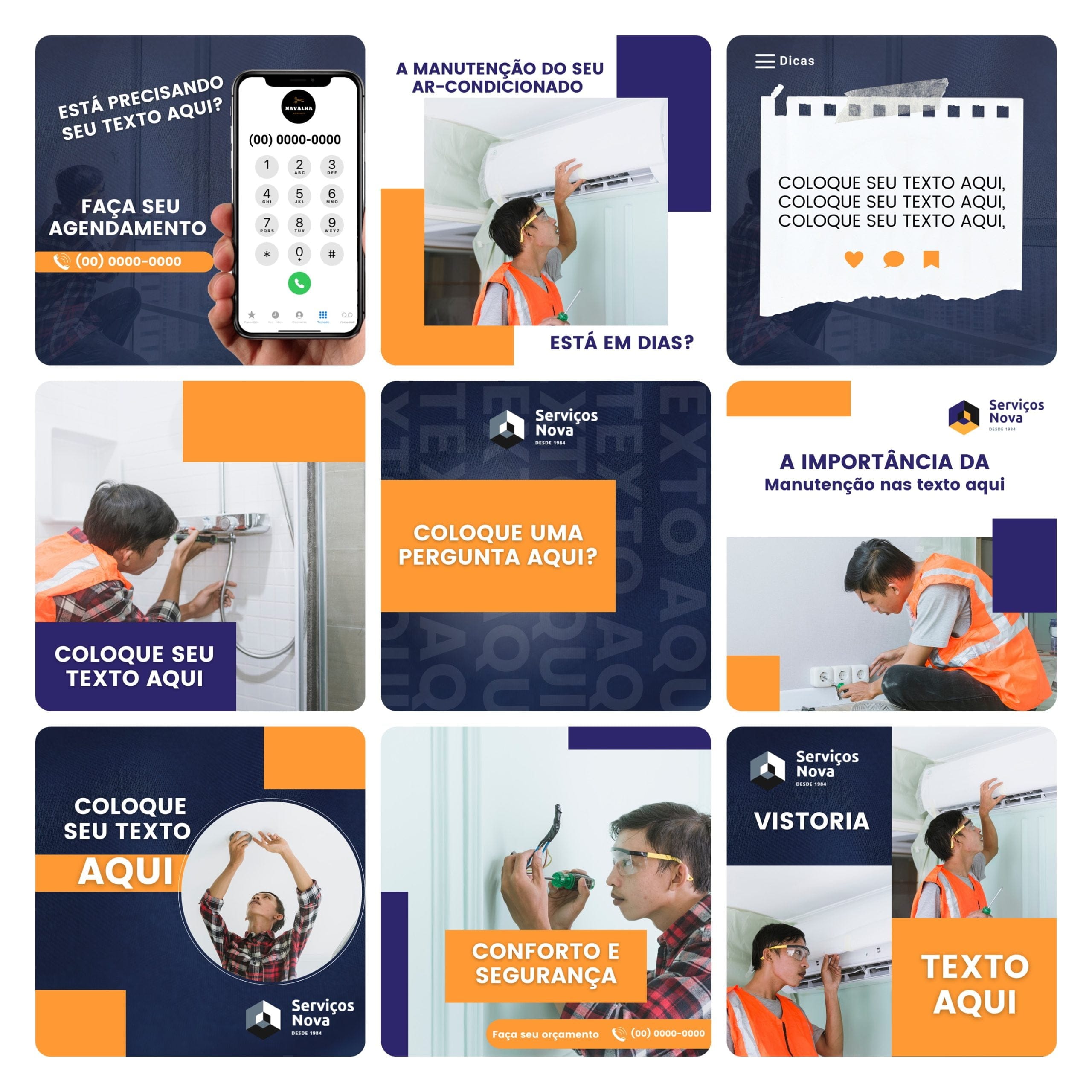 Modelos Canva Serviços Gerais 30 Templates Editáveis + Bônus 2 Modelos Canva Serviços Gerais 30 Templates Editáveis + Bônus