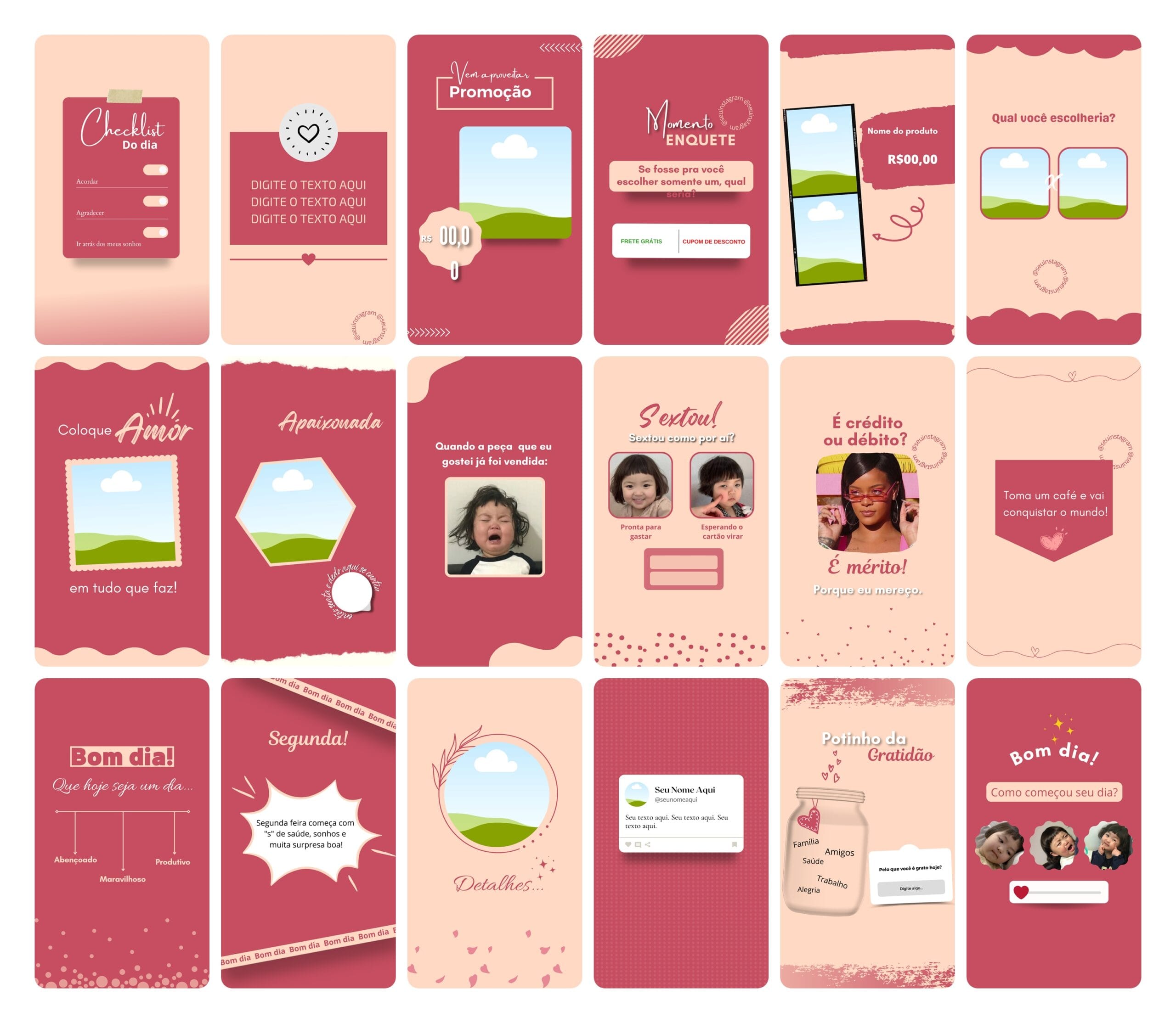 Modelos Canva Sublimação Loja de Personalizados 120 Templates Editáveis Stories 5 Modelos Canva Sublimação Loja de Personalizados 120 Templates Editáveis Stories