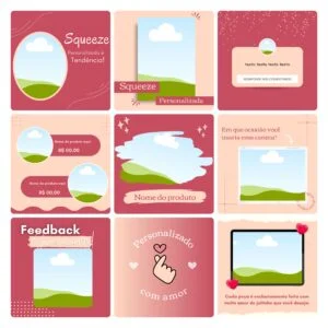 Modelos Canva Sublimação Loja de Personalizados 130 Templates Editáveis + Bônus 12 Modelos Canva Sublimação Loja de Personalizados 130 Templates Editáveis + Bônus