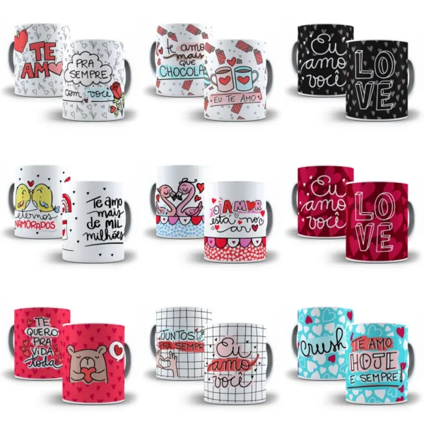 Modelos de Caneca para Presentear no Dia dos Namorados