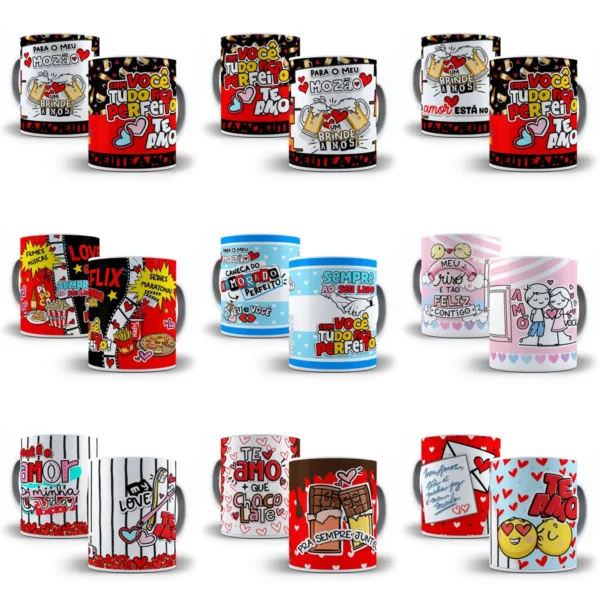 Modelos de Caneca para Presentear no Dia dos Namorados