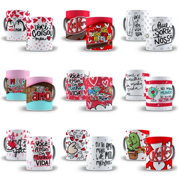 Modelos de Caneca para Presentear no Dia dos Namorados