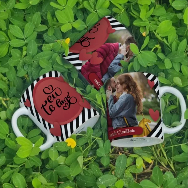 Modelos para Sublimação de Canecas - Amor e Carinho