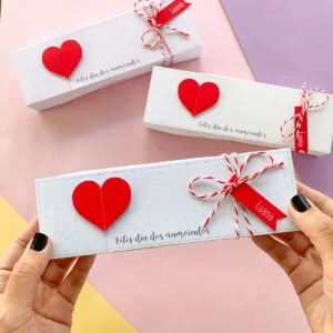 Molde Caixinha Bis Namorados Bombom Arquivo Digital Em PDF