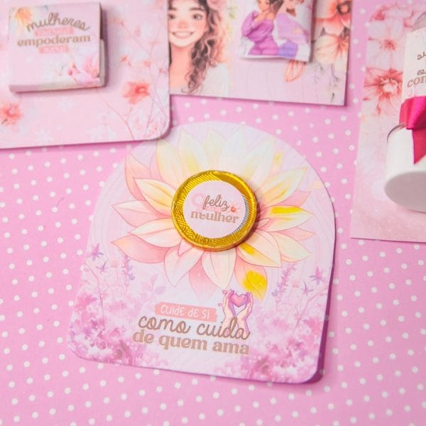 Moldes e Mimos Imprimíveis: Kit Dia da Mulher 2025