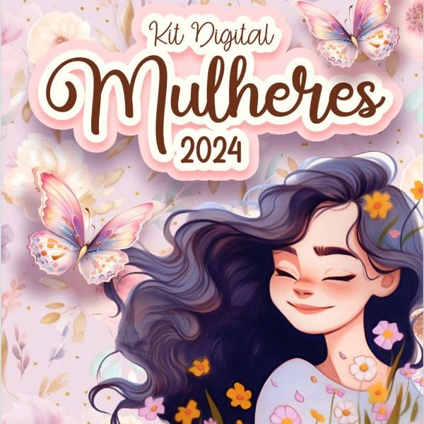 Mulheres 2024 Kit Digital Com Caixas Cards E Envelopes 10
