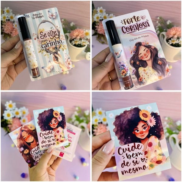 Mulheres 2024 Kit Digital Com Caixas Cards E Envelopes 4