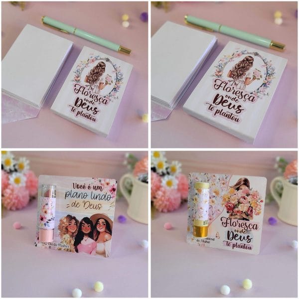 Mulheres 2024 Kit Digital Com Caixas Cards E Envelopes 5