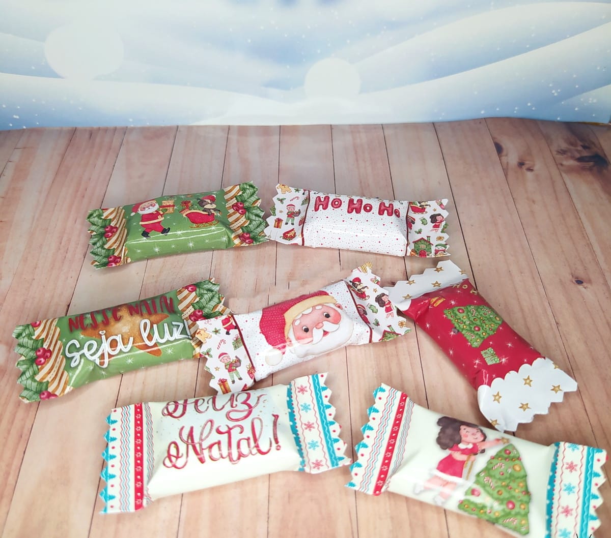 Kit digital natal balinhas e cartões para imprimir 4 Kit digital natal balinhas e cartões para imprimir - Imagem 4
