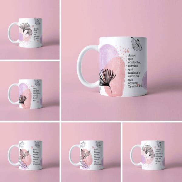 Pack 19 Artes Caneca Dia dos Avós Sublimação Em Jpg