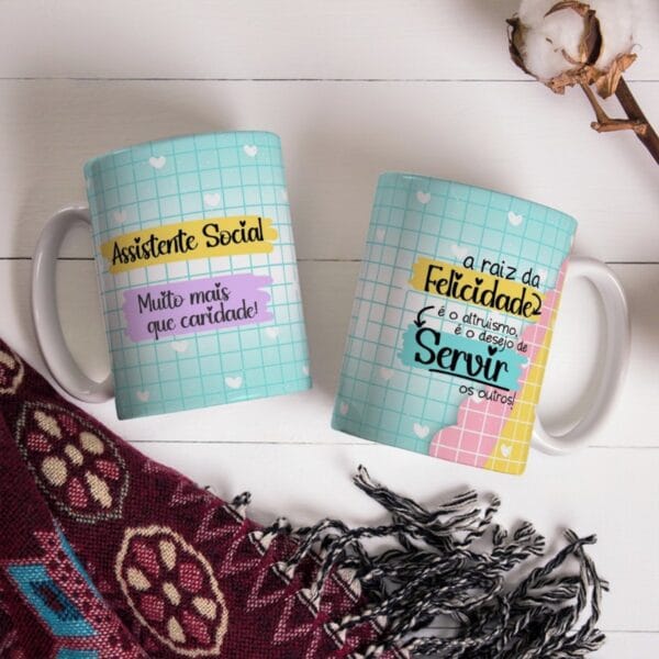 Pack 20 Canecas Profissões Femininas - Arquivo Digital
