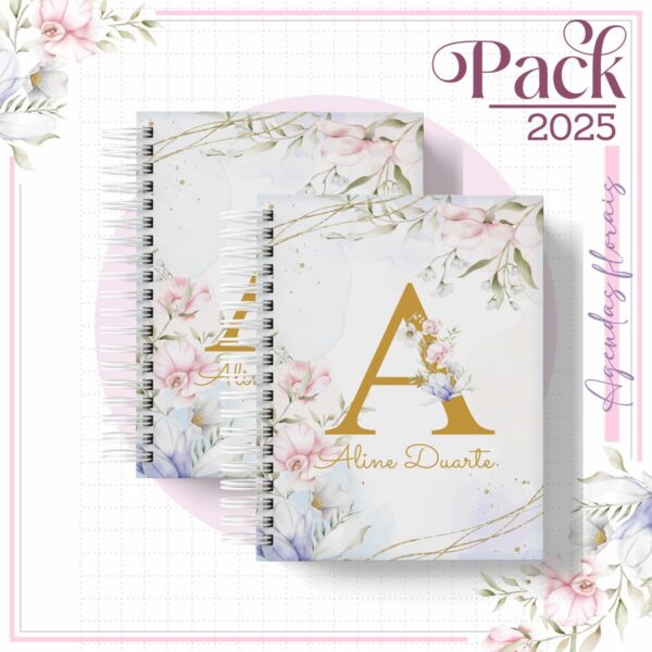 Pack 2025 - Agendas Femininas - Arquivo Digital