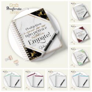 Pack Agendas 2023 Masculina - Arquivo Digital