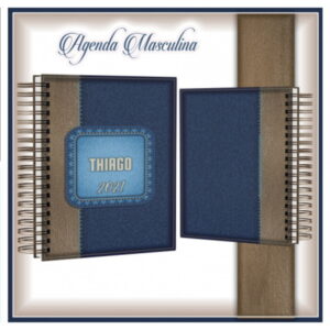 pack agendas masculinas arquivo digital