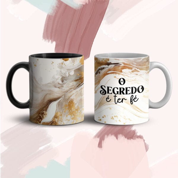 Pack Artes Caneca Religião Cristão Gospel Leão de Judá