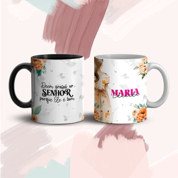Pack Artes Caneca Religião Cristão Gospel Leão de Judá