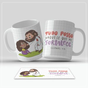 pack artes canecas religiosas arquivo digital papelaria personalizada