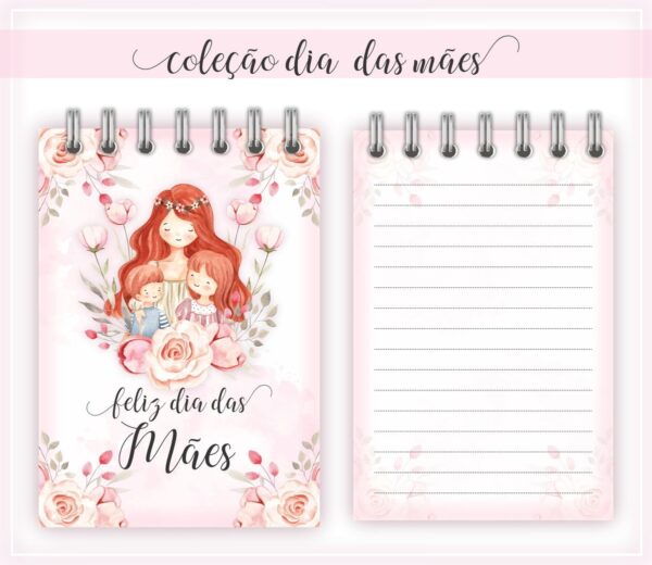 Pack Bloquinhos Dia das Mães - Arquivo Digital
