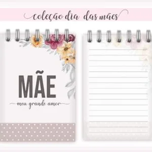 Pack Bloquinhos Dia das Mães - Arquivo Digital